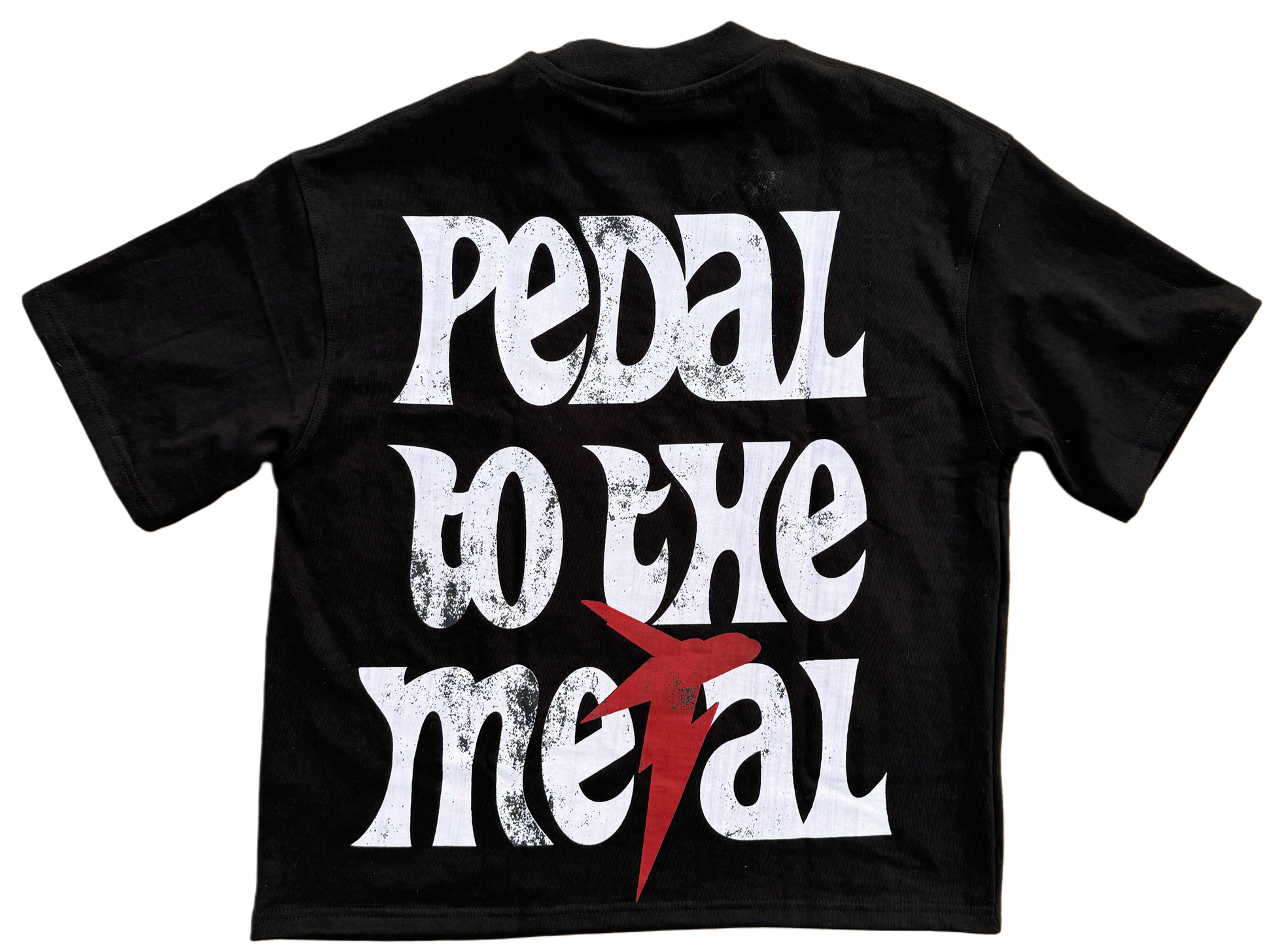 pedal t shirt Pedal To The Metal Black Tee