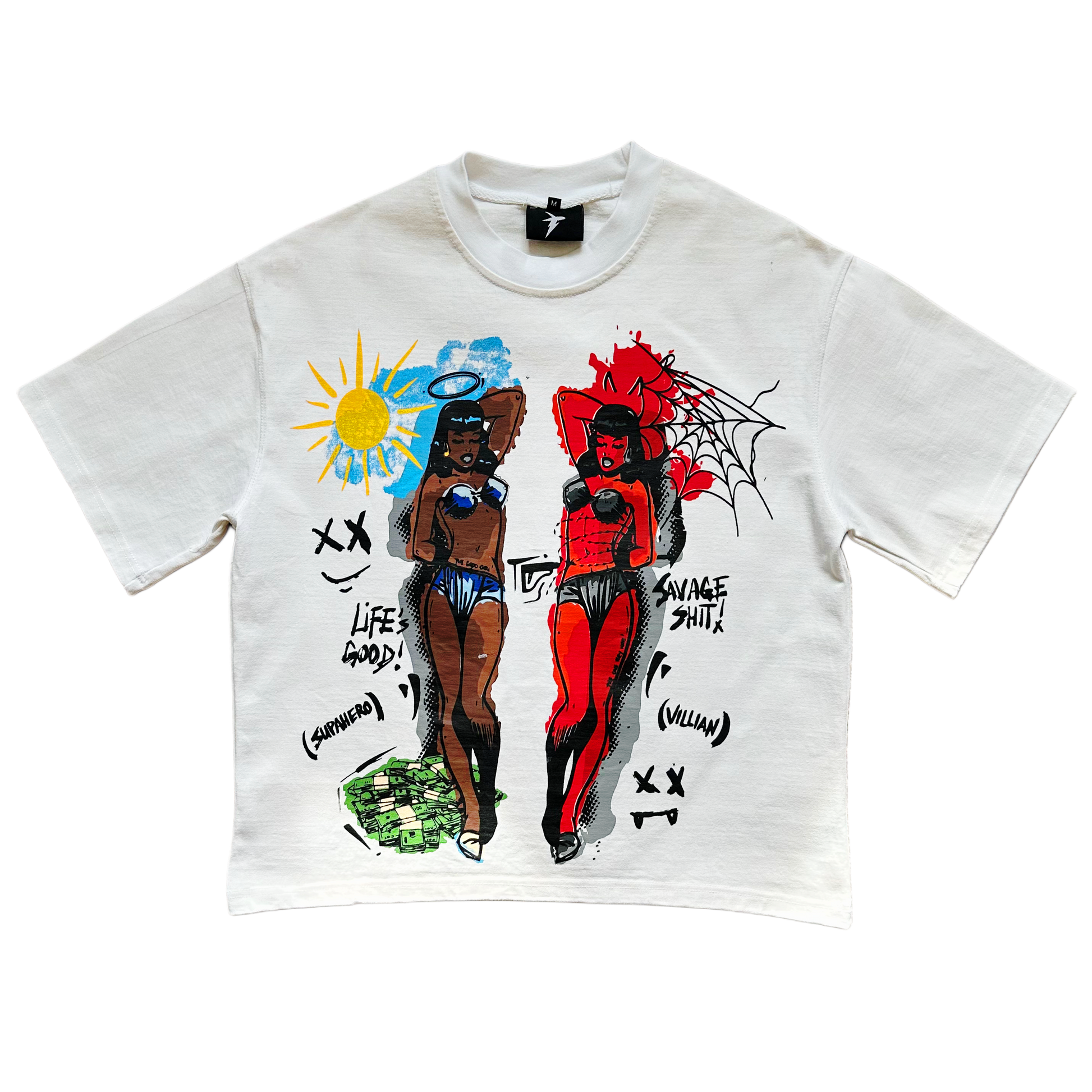 Good Girl vs Bad Girl Tee – Takeoff Apparel Good Girl vs Bad Girl Tee – Takeoff Apparel
