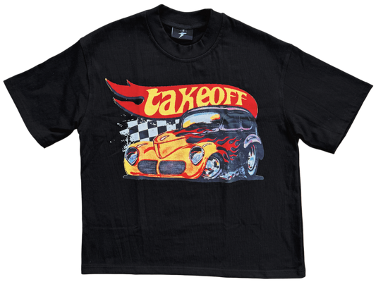 Pedal To The Metal Black Tee